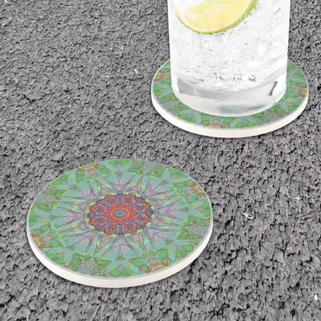 Posavasos Confianza 2ª versión mandala (Subido por el creador)