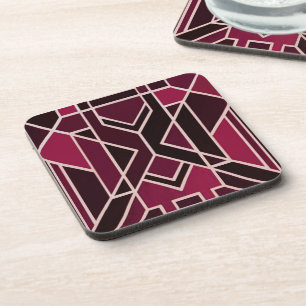 Posavasos Conjunto de 6 galas de estilo Art Déco