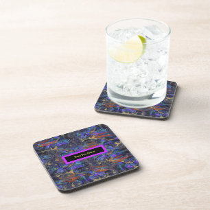 Posavasos Conjunto de 6 Nombre su veneno
