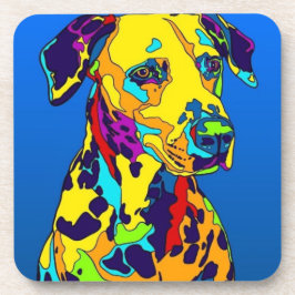 Posavasos Conjunto de 6 tiras de agua - Dalmatiana sentada