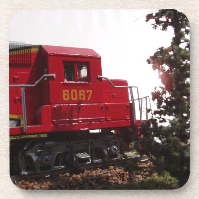 Posavasos Conjunto de aletas de ferrocarril (Frente)
