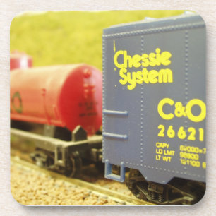 Posavasos Conjunto de aletas de ferrocarril