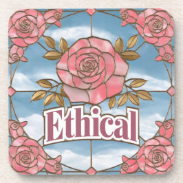 Posavasos Conjunto de aletas de vidrio con mango ético