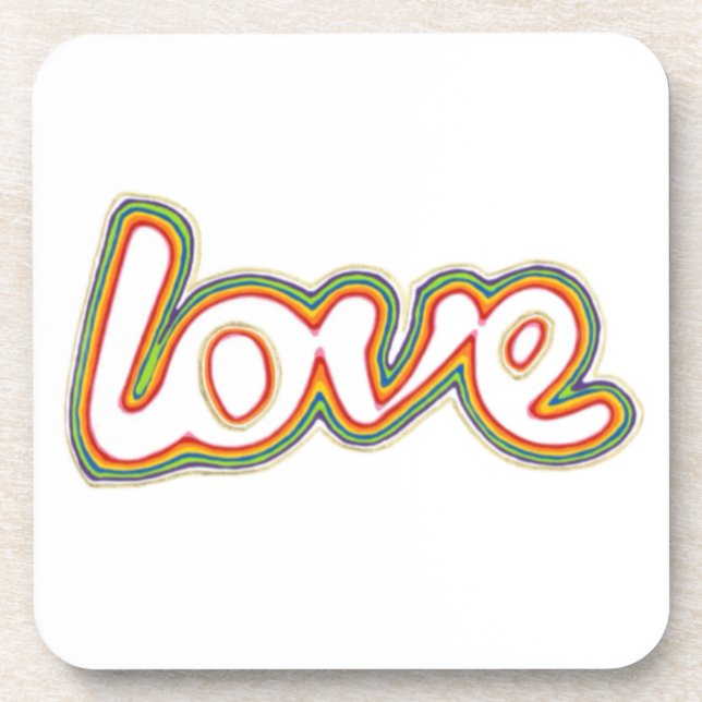 Posavasos Conjunto de amor de 6 tiras (Frente)
