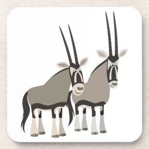 Posavasos Conjunto de Astilleros de Oryxes de Personalizado