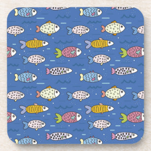 Posavasos conjunto de datos de la cadena de vida oceánica