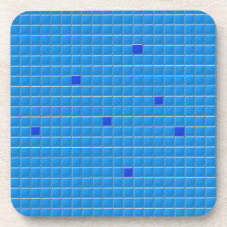 Posavasos Conjunto de escayas - Mosaico de la Plaza Azul