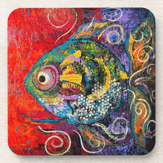 Posavasos Conjunto de escayola de plástico duro (Frente)