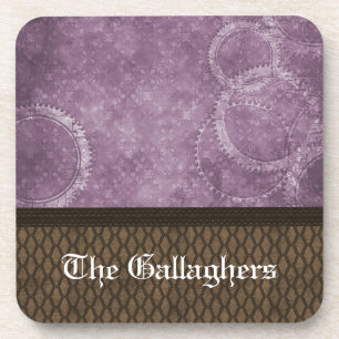 Posavasos Conjunto de escayola de vapor de gas metalizado, p