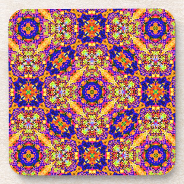 Posavasos conjunto de escoria de playa de sunrise (Frente)