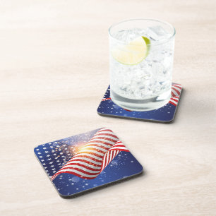 Posavasos Conjunto de escoria patriótica