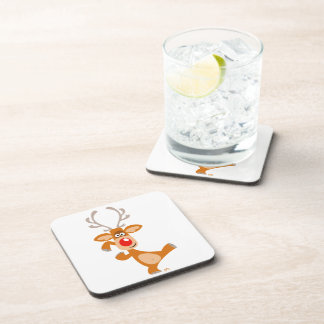 Posavasos Conjunto de gallos de reno de Personalizado de bai