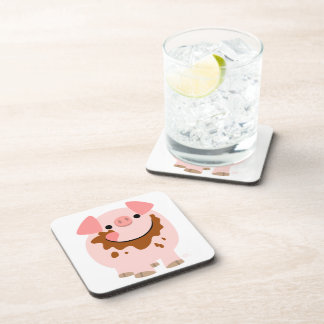 Posavasos Conjunto de galvanoplastia de cerdos Personalizado
