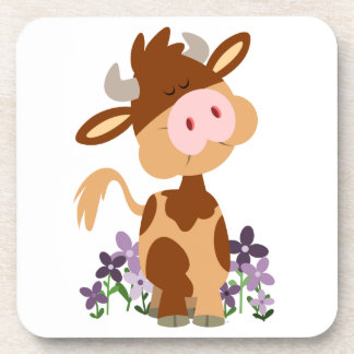 Posavasos Conjunto de galvanoplastia de vaca de Personalizad