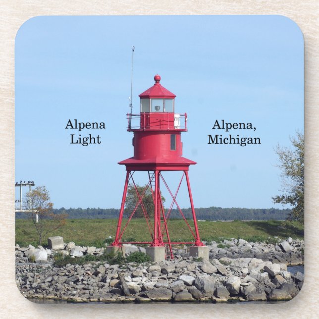 Posavasos Conjunto de luz alpina de 6 ruedas de plástico dur (Frente)