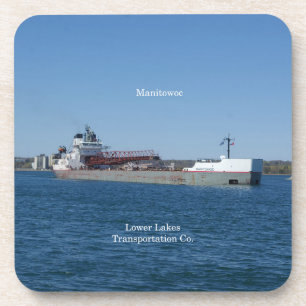 Posavasos Conjunto de manitowoc de 6 ruedas de plástico duro