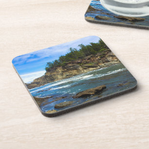 Posavasos Conjunto de montaña oceánica de la costa de Oreg
