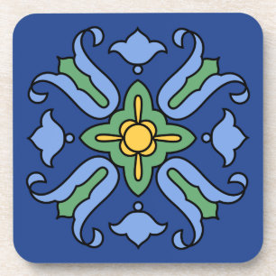 Posavasos Conjunto de mosaicos catalanes de los años 30