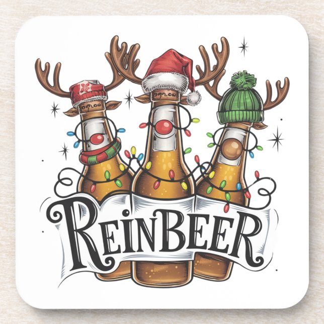 Posavasos Conjunto de navidades de la montaña rusa - Cantida (Frente)