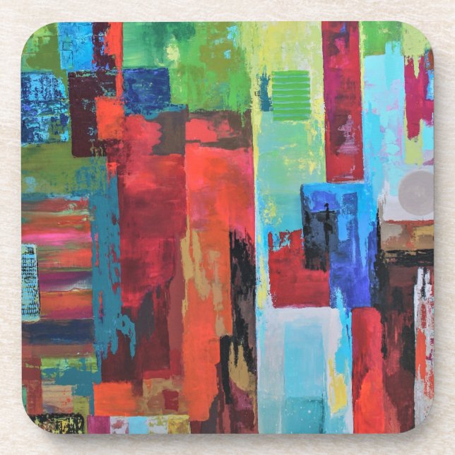 Posavasos Conjunto de portales de 6 castores (Frente)