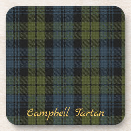 Posavasos Conjunto de regalos de Boda Campbell Tartan Coaste