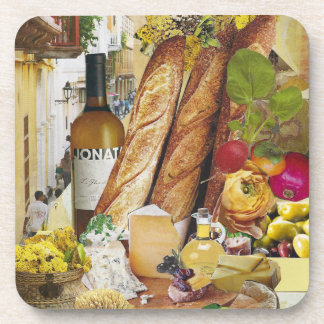 Posavasos Conjunto de seis armazones de plástico duro