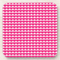 Conjunto de trama de trama de cortes rosados