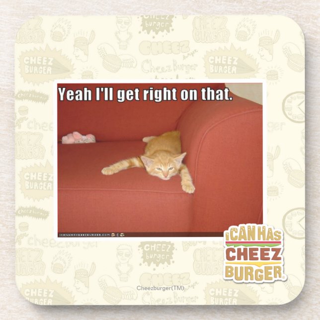 Posavasos Conseguiré sí derecho en ése (Frente)