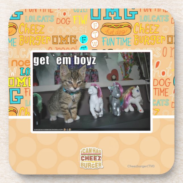 Posavasos Consiga el boyz del em (Frente)