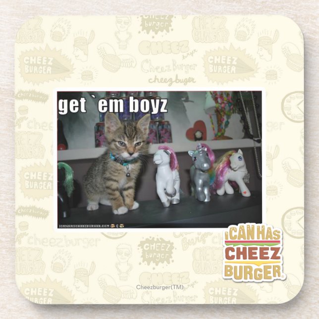 Posavasos Consiga el boyz del em (Frente)