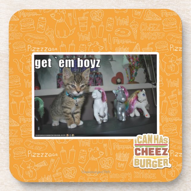 Posavasos Consiga el boyz del em (Frente)