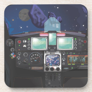 Posavasos Consola de Nave Espacial