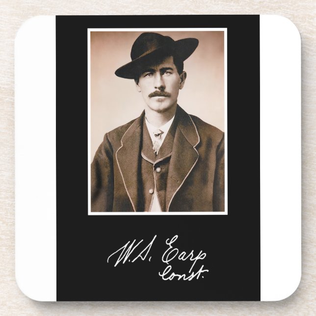 Posavasos Constable de Wyatt Earp en su Primer Ministro (Frente)