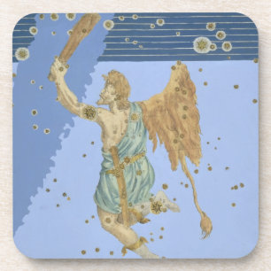 Posavasos Constelación de Orión, de "Uranometria" por Joha