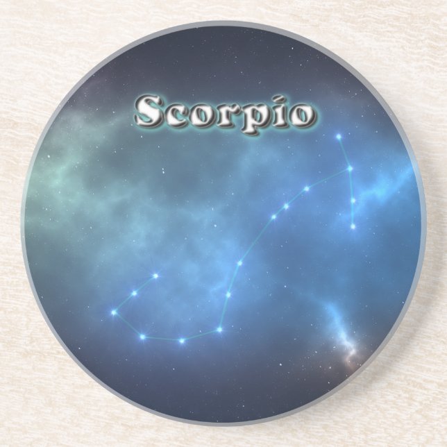 Posavasos Constelación de Scorpio (Frente)