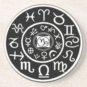 Posavasos Constelación de Zodiac - Capricornio