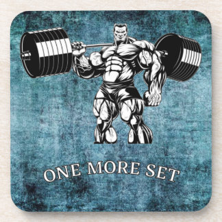 Posavasos Constructor de gimnasio y gimnasio
