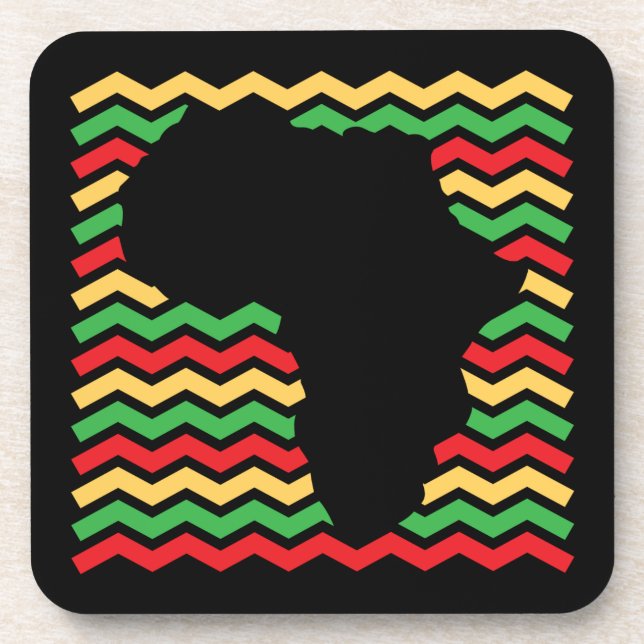 Posavasos continente africano (Frente)