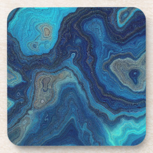 Posavasos “Contornos Pelágicos” – Un paisaje marino abstract