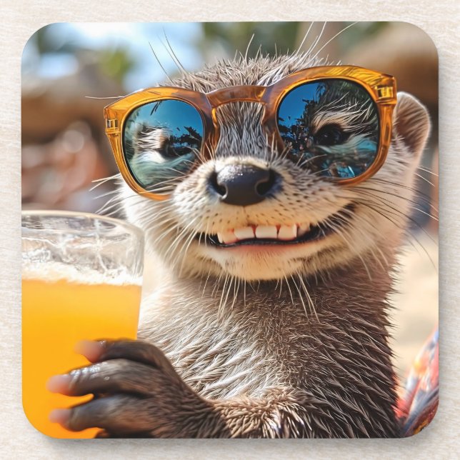 Posavasos Cool Otter (Frente)
