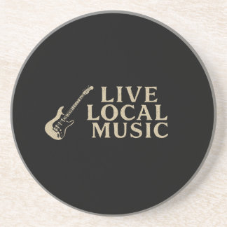 Posavasos Coozi de música local en vivo