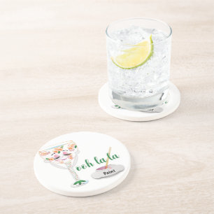 Posavasos Copa de vino con personalidad