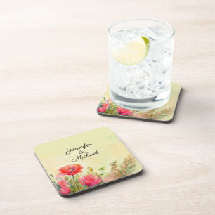 Posavasos Copas acuáticas elegantes