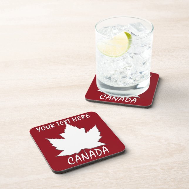 Posavasos Copas de Canadá, Personalizado de montaña rusa (Lado Derecho)