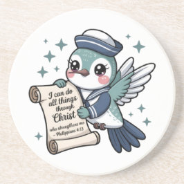 Posavasos Copas de colibrí de marinero de la marina filipina