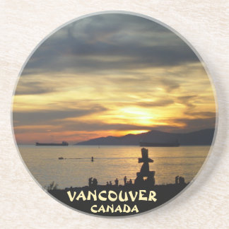 Posavasos Copas de recuerdo de Vancouver Coaster Inukshuk Va