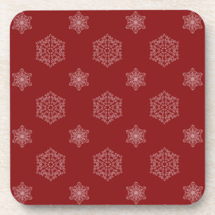 Posavasos Copas rojas de nieve