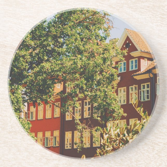 Posavasos Copenhague vibrante (Frente)