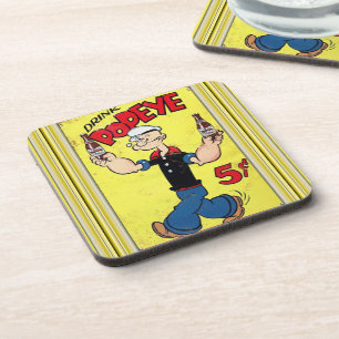 Posavasos Copo de bebidas Popeye