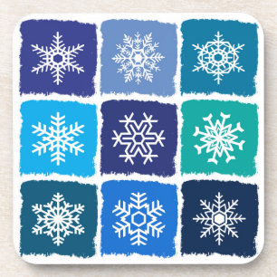 Posavasos Copos de nieve